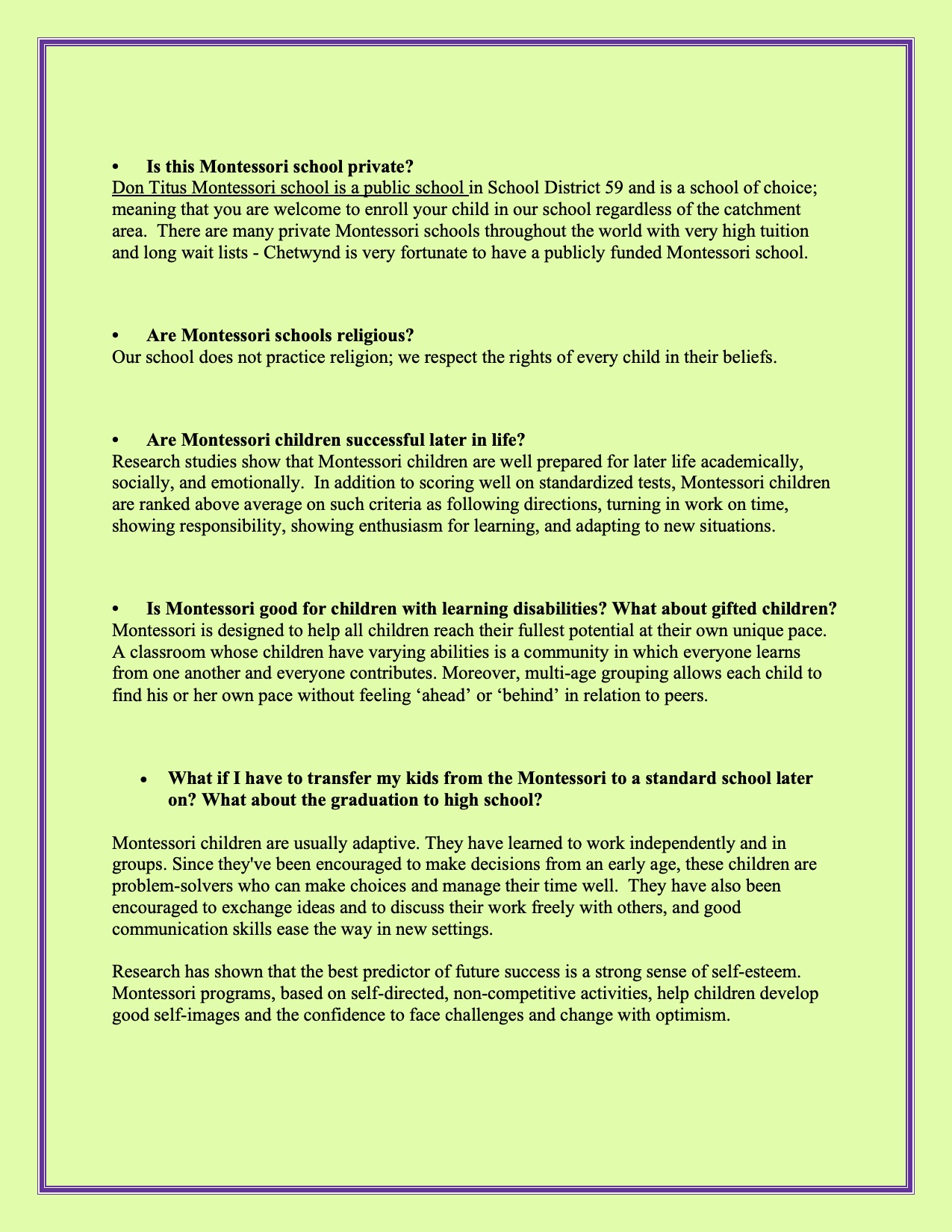 Frequently asked questions pg3